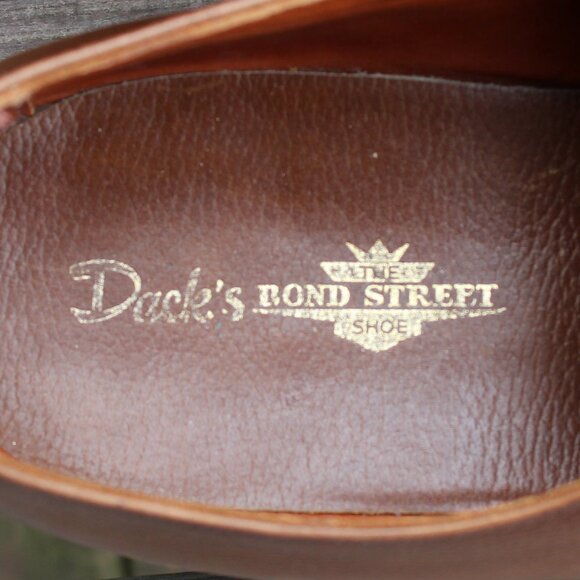 Vintage's Cheaney's for Dack's Classic Brown Derby, Men's 12 US, Made in England - Picture 9 of 14
